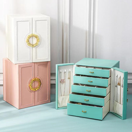 5 Drawer Jewelry Armoire