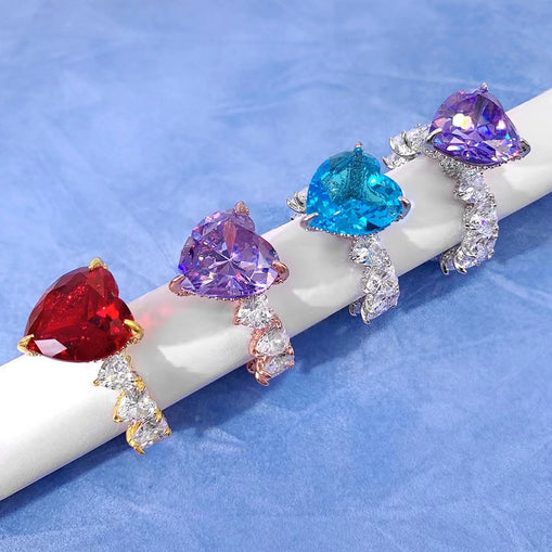 SNOW WHITE PRINCESS HEART RING