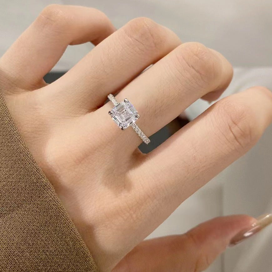 Bague Argent Massif Adore Princesse