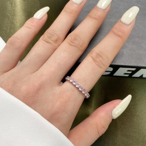 Bague en argent sterling Hola Band