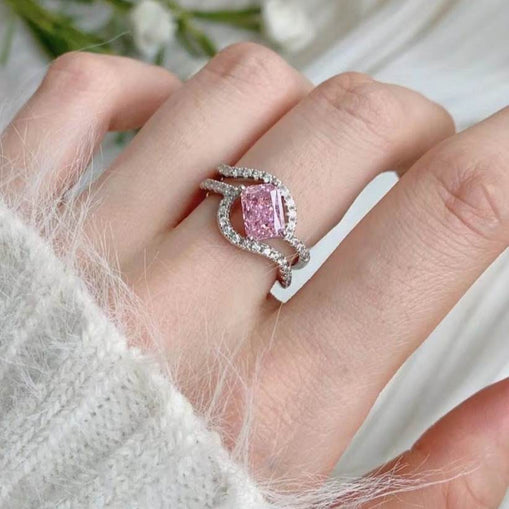 Sugar Baby Sterling Silver Ring Set+Set Ring Box