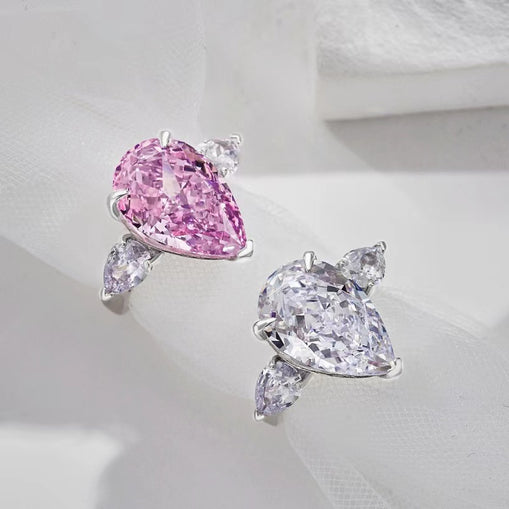 Bague en argent sterling Twinkle Tear