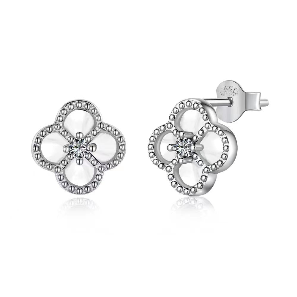 Lucky Sterling Silver Earrings