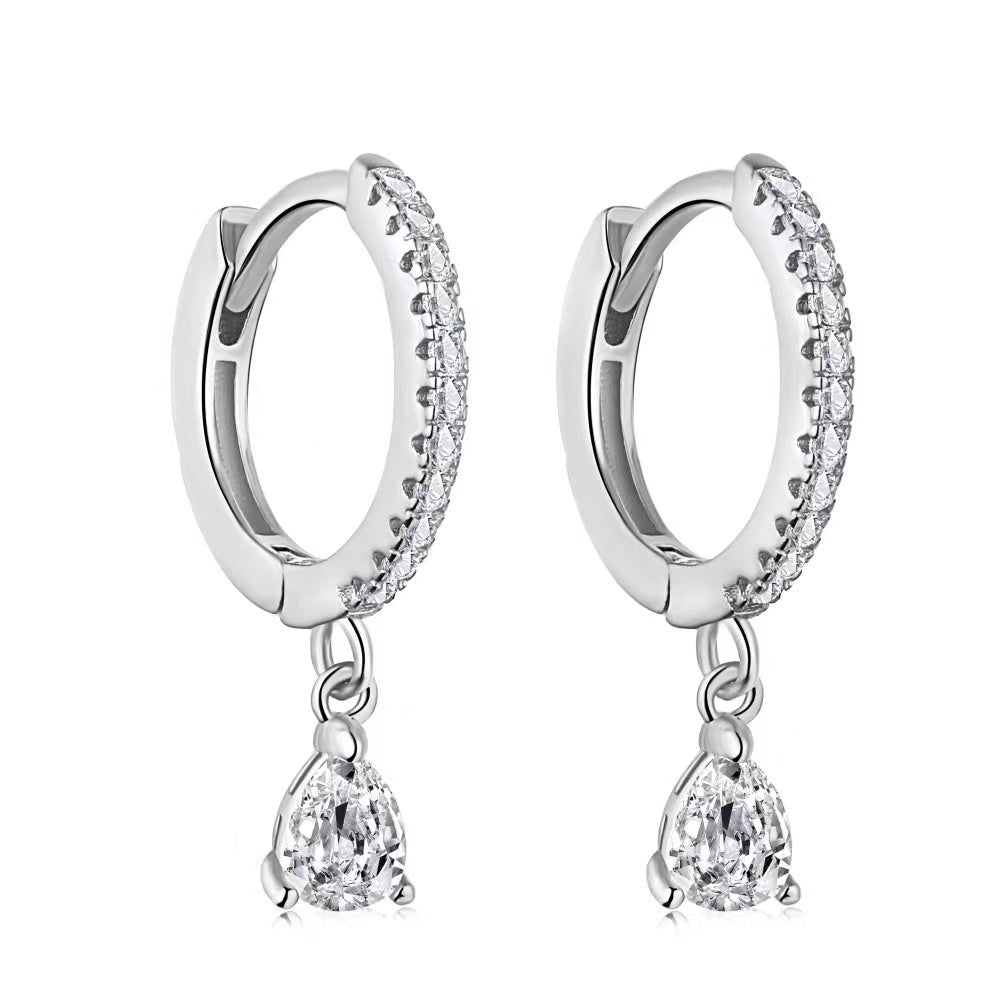 Boucles d'oreilles en argent sterling Aglint Love