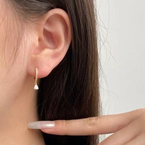 Boucles d'oreilles en argent sterling Aglint Love