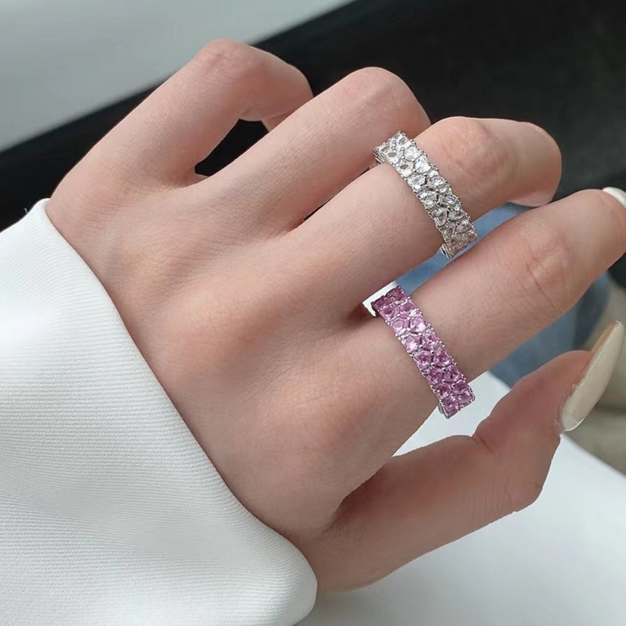 Bague en argent sterling Pure Devotion Band