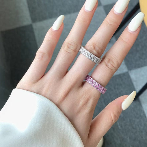 Bague en argent sterling Pure Devotion Band