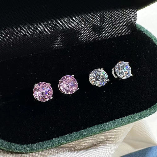 Boucles d'Oreilles Poire Zircon