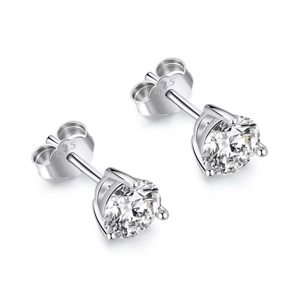 Boucles d'Oreilles Poire Zircon