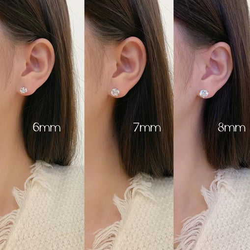 Boucles d'Oreilles Poire Zircon