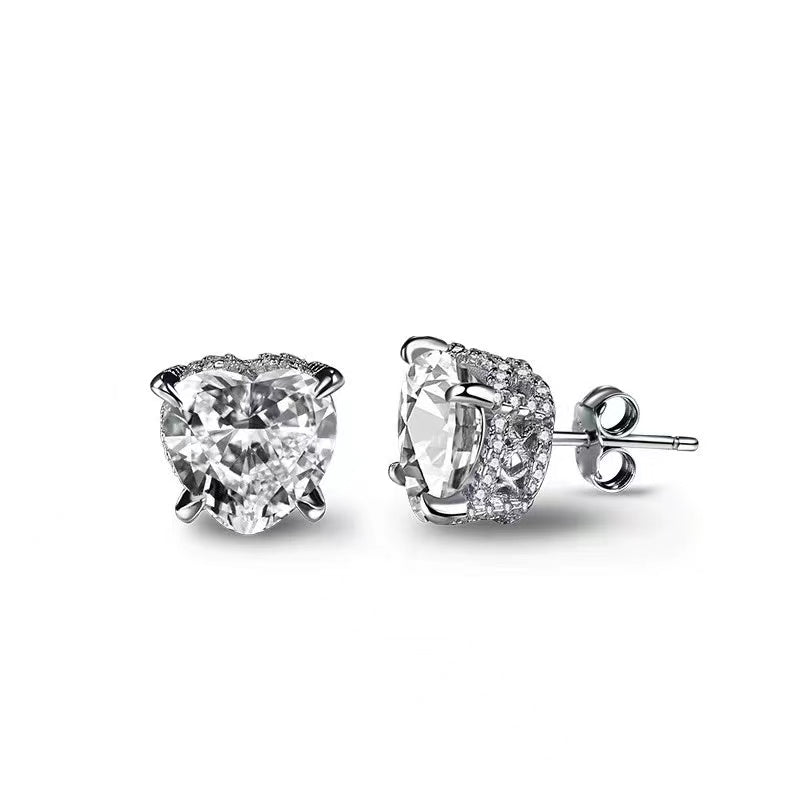 Boucles d'oreilles en argent sterling Aglint Love