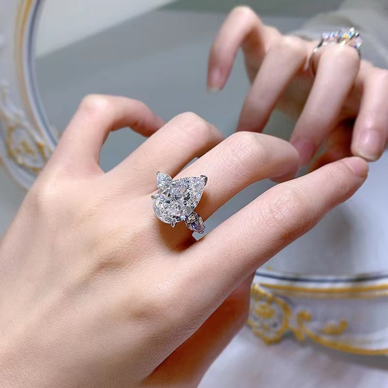 Bague en argent sterling Twinkle Tear