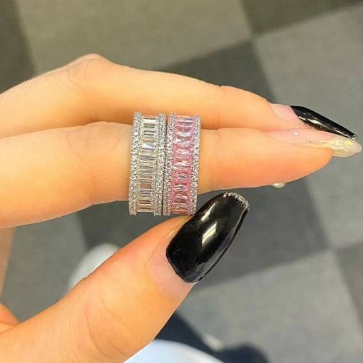 Bague en argent sterling Pure Devotion Band