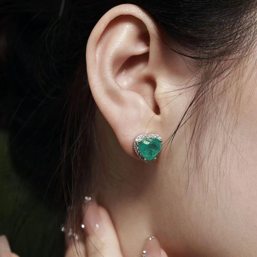 Boucles d'Oreilles Poire Zircon