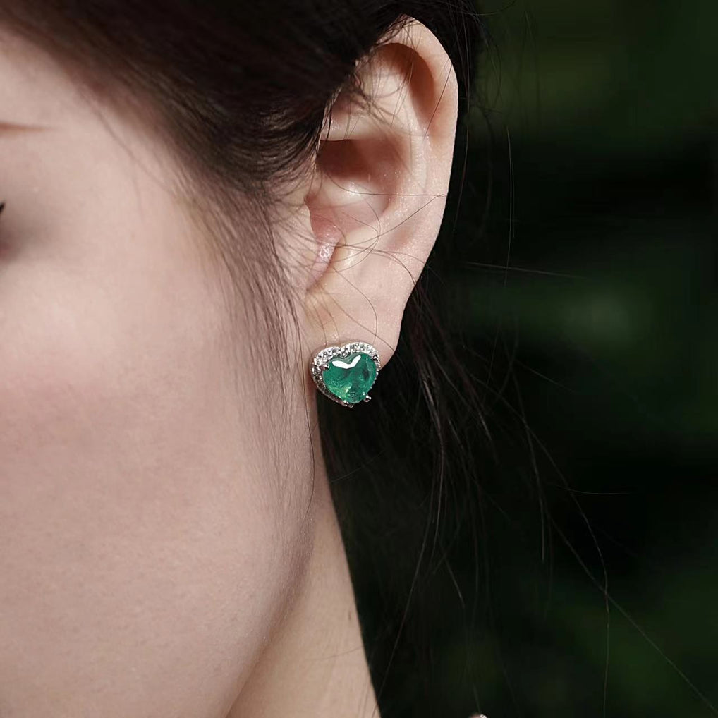 Boucles d'Oreilles Poire Zircon