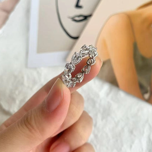 Bague en argent sterling Pure Devotion Band