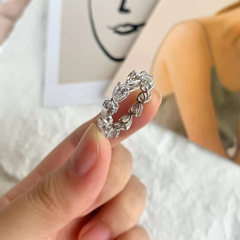 Bague en argent sterling Pure Devotion Band