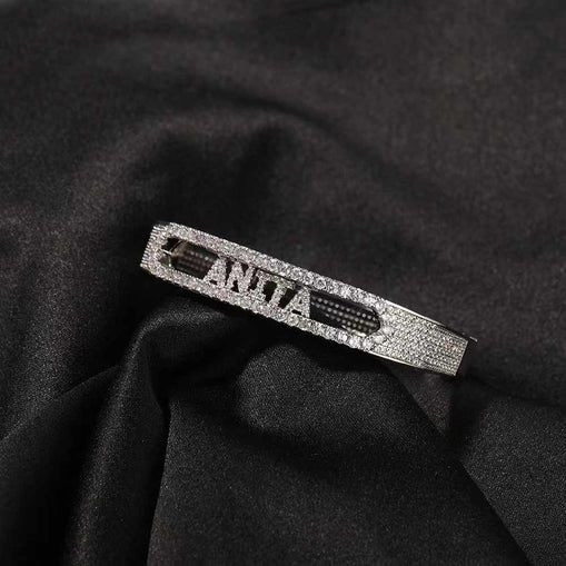 Bracelet Jonc Baguette Coeur