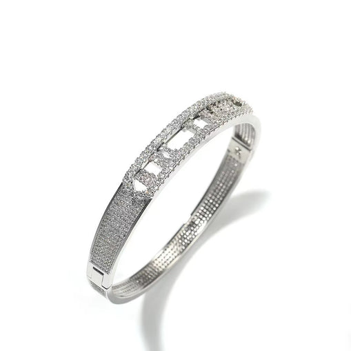 Bracelet Jonc Baguette Coeur