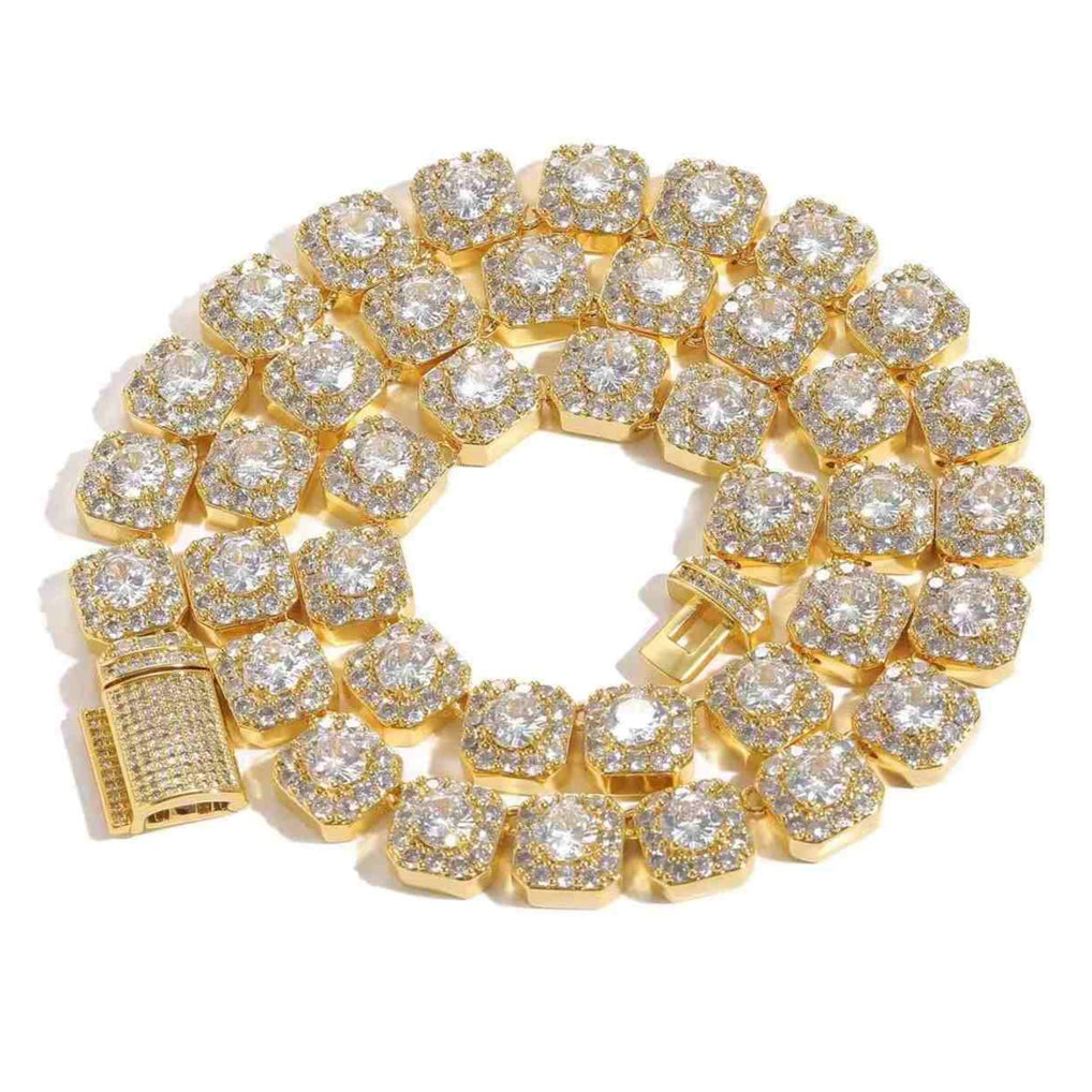 Collier en zircon de sucre 9MM