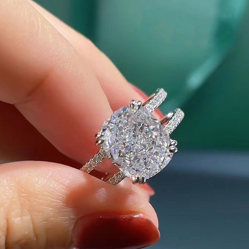 Bague en argent sterling 5 carats Mon destin