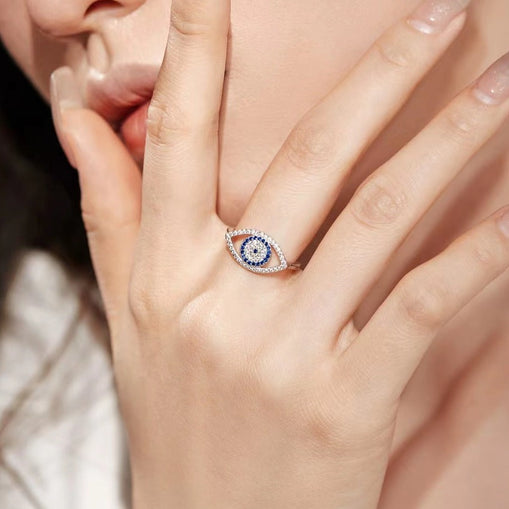 Bague en argent sterling Hola Band