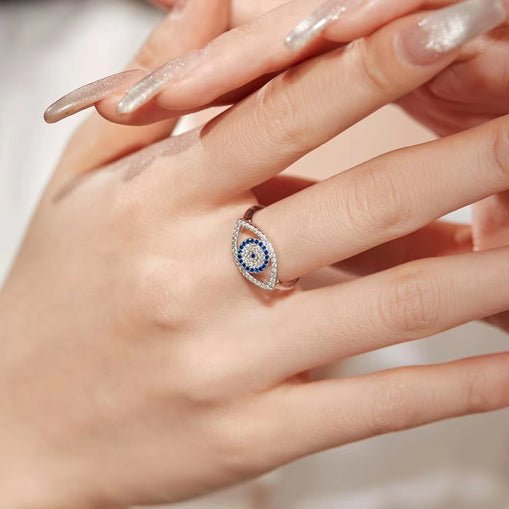 Bague en argent sterling Hola Band