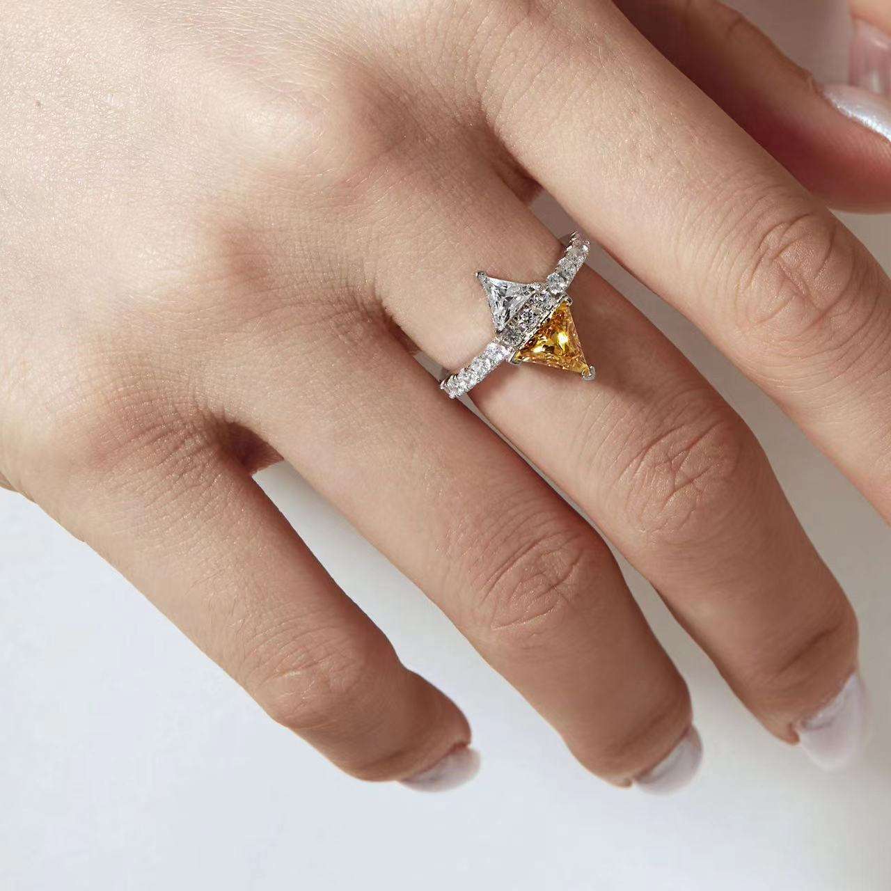 Bague en argent sterling Starlight