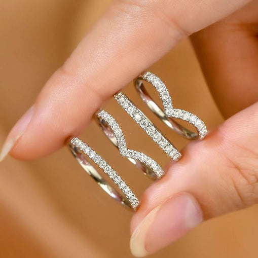 Bague en argent sterling Hola Band