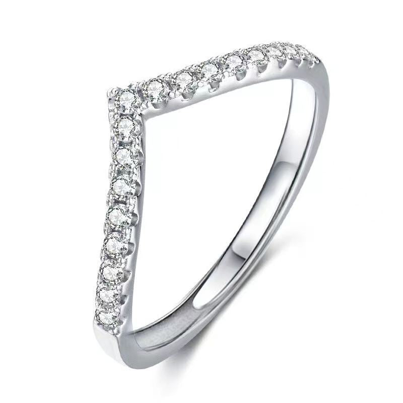 Bague en argent sterling Hola Band