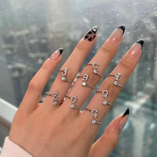 Bague en argent sterling Hola Band