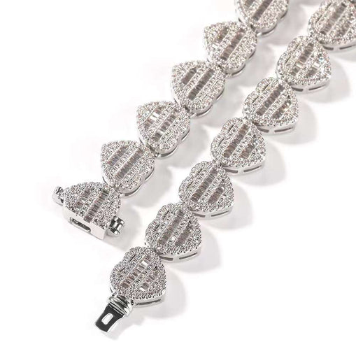 Collier Zircon Coeur Glint 7MM