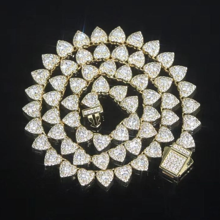 Collier Zircon Coeur Glint 7MM