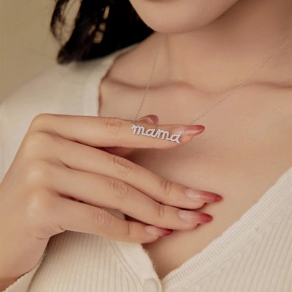 Collier en argent sterling à double chaîne Evil Eye Zircon