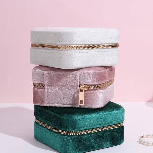 Velvet Jewelry Case Box