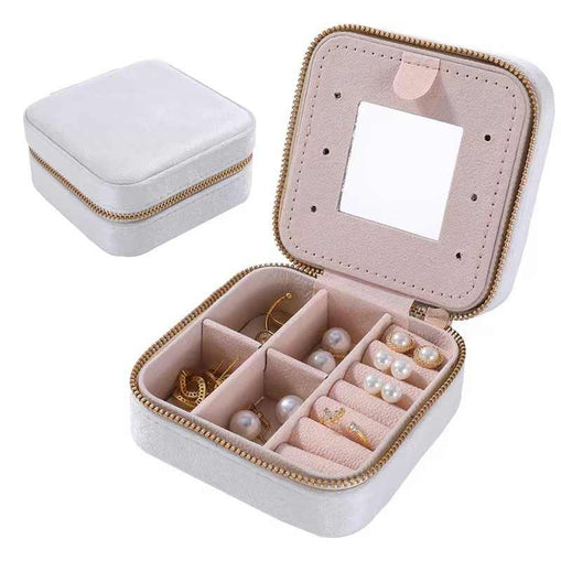 Velvet Jewelry Case Box
