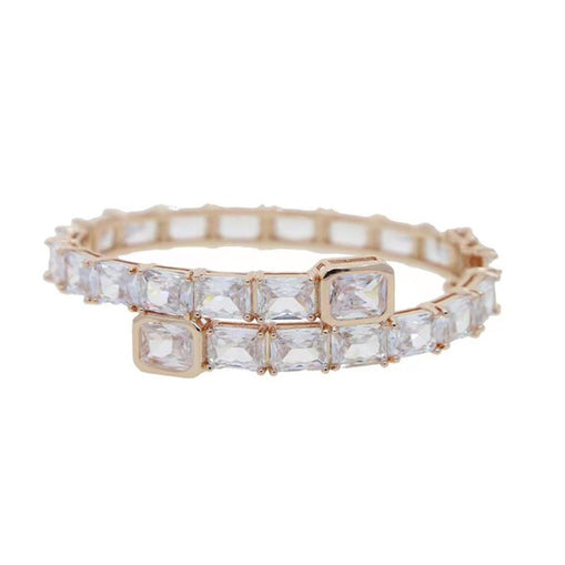 Bracelet manchette baguette
