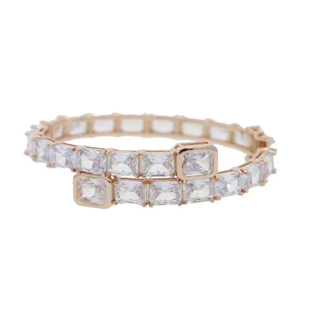 Bracelet manchette baguette