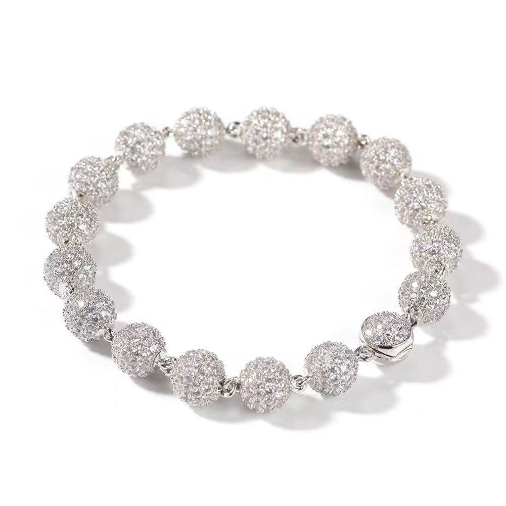 9MM Zircon Ball Bracelet