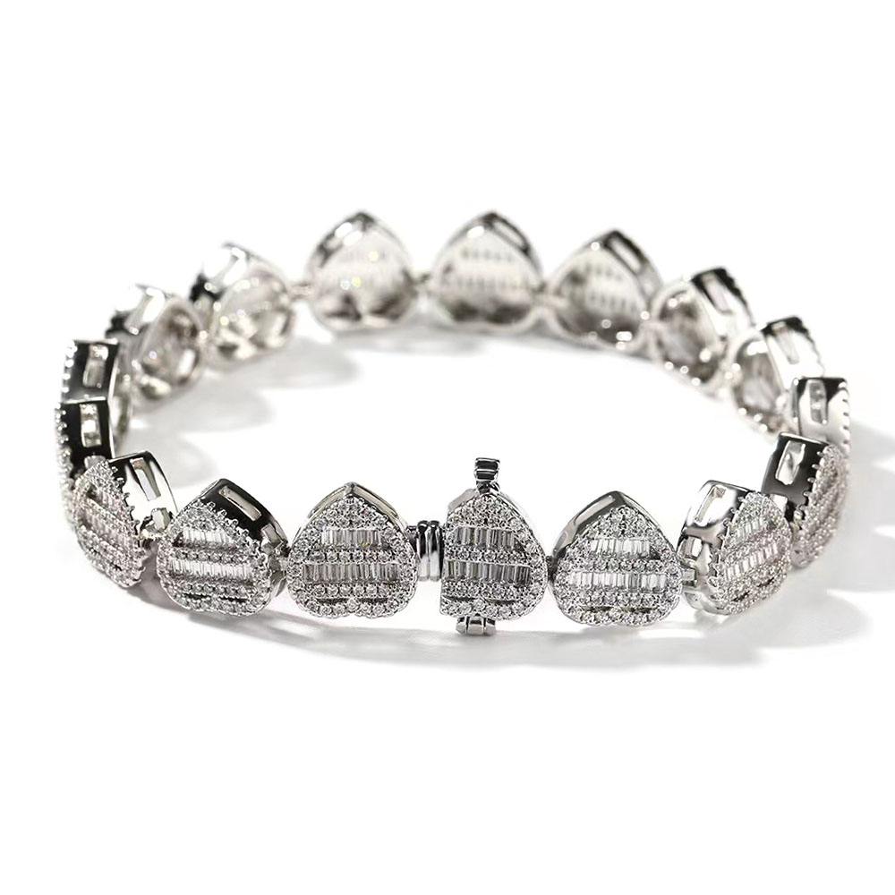 Bracelet Zircon Sucre de Roche 12MM