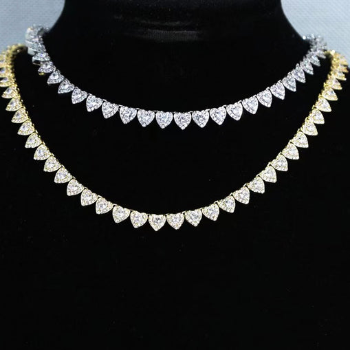 Collier Zircon Coeur Glint 7MM