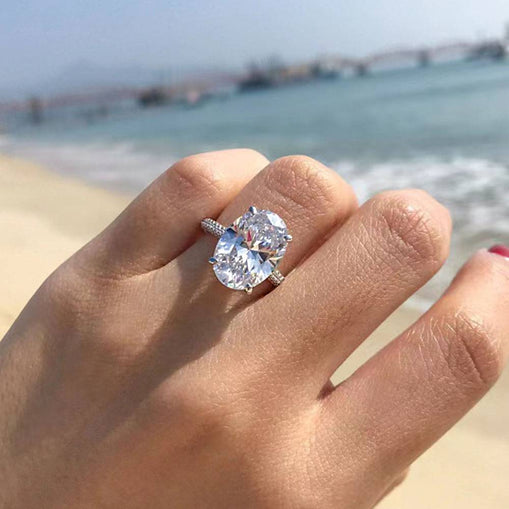 Bague en argent sterling chérie