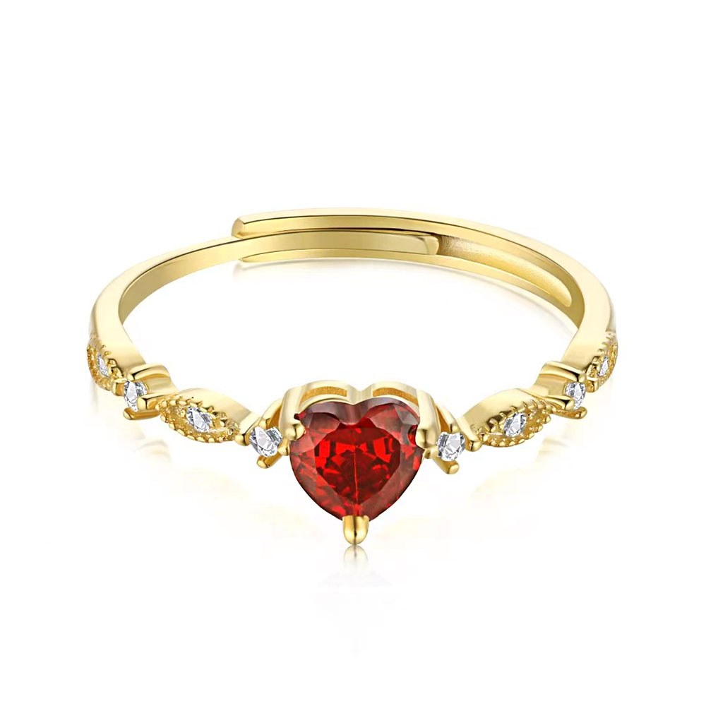 Anillo de corazón de amor fantástico