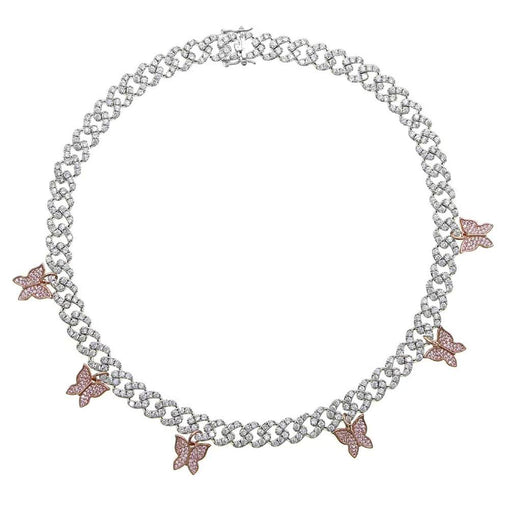 Collier Tennis Butterfly Galore 5MM