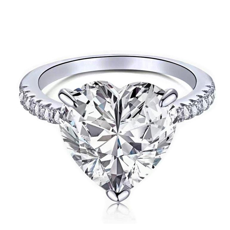 Anillo de corazón de amor fantástico