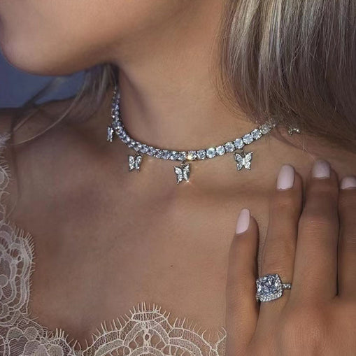 Collier Tennis Butterfly Galore 5MM