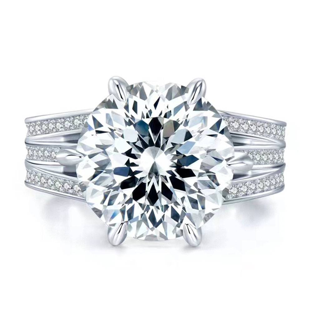 10CT Deluxe Sterling Silver Ring