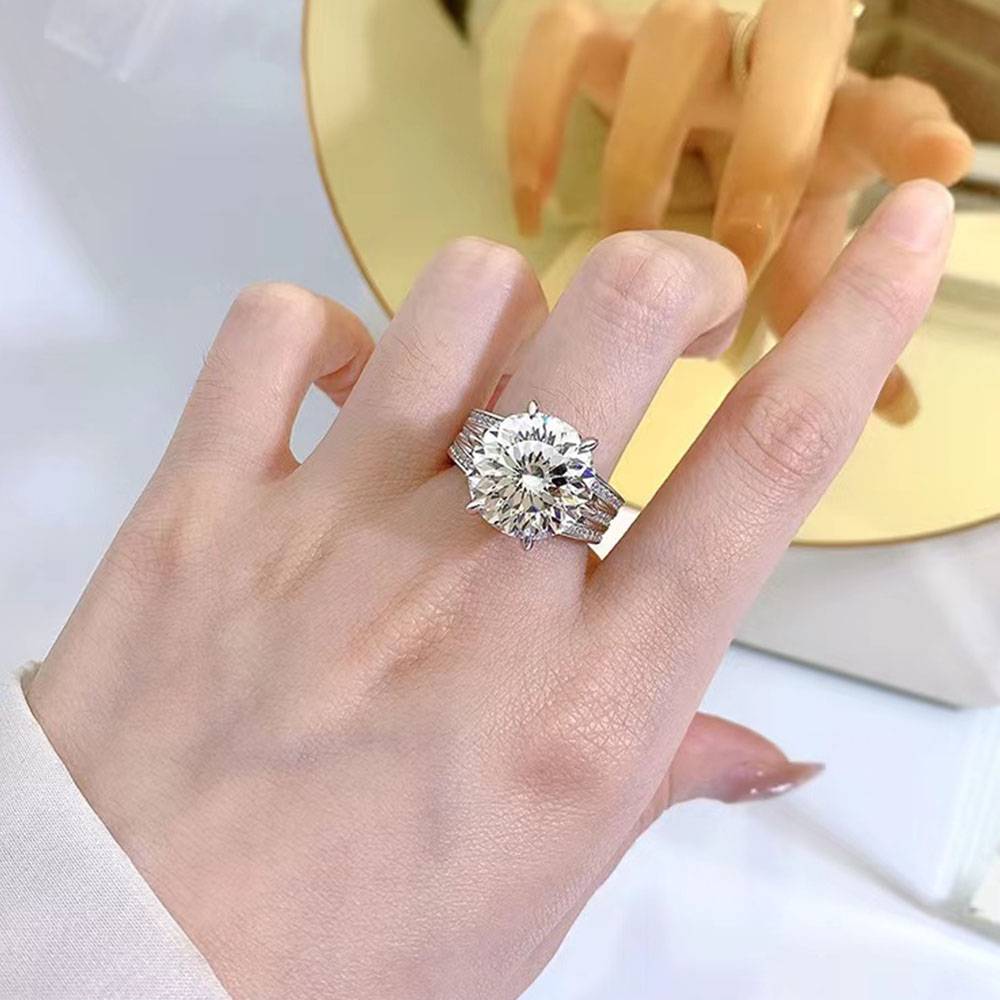 10CT Deluxe Sterling Silver Ring