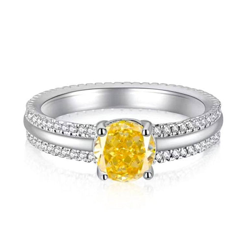 Anillo de plata esterlina de amor puro