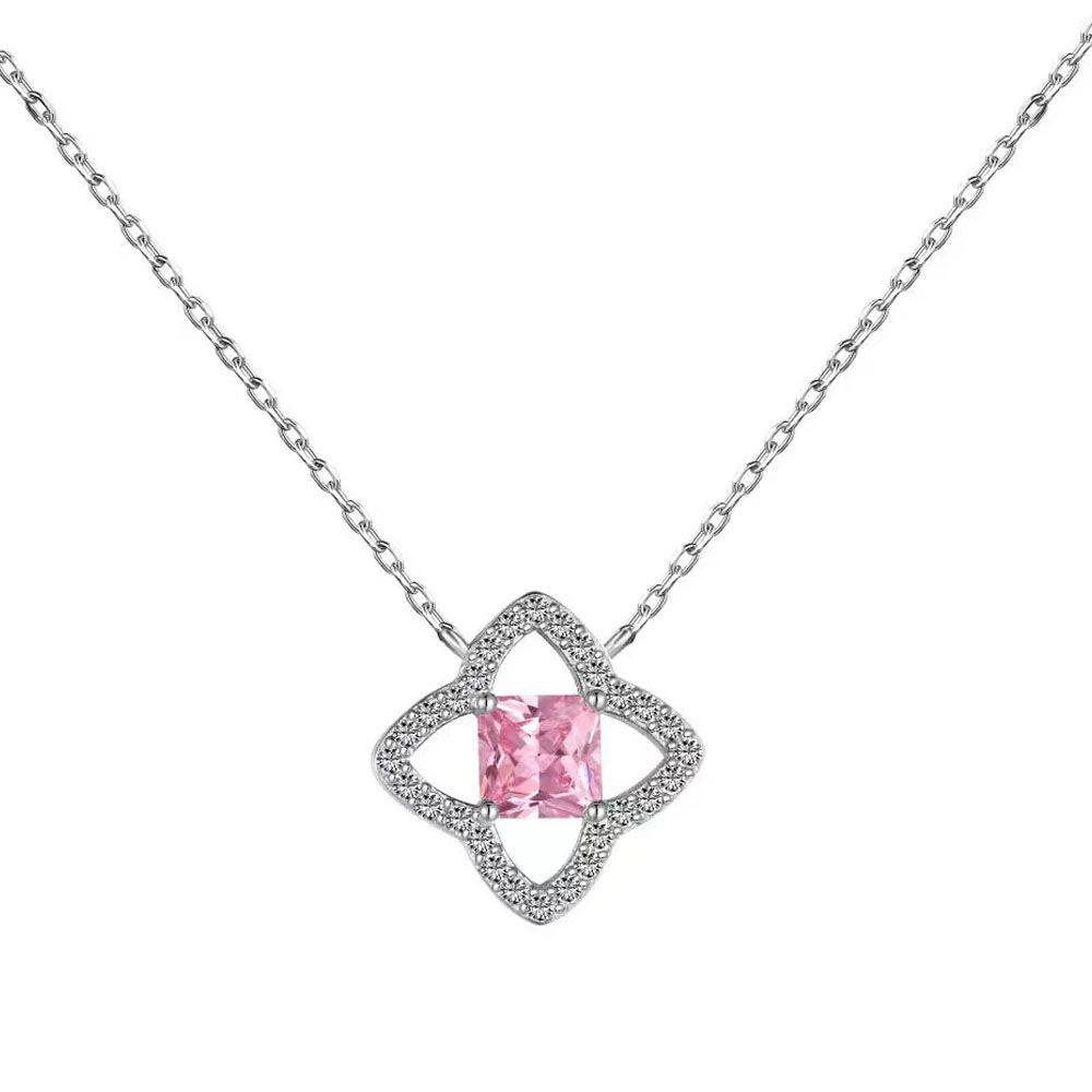 Lucky Princess Sterling Silver Necklace